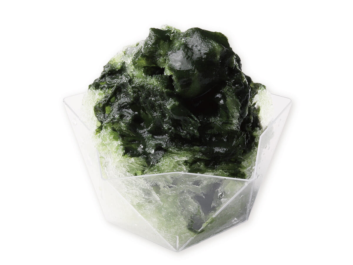 夢のべジふわ雪 グリーンスムージー